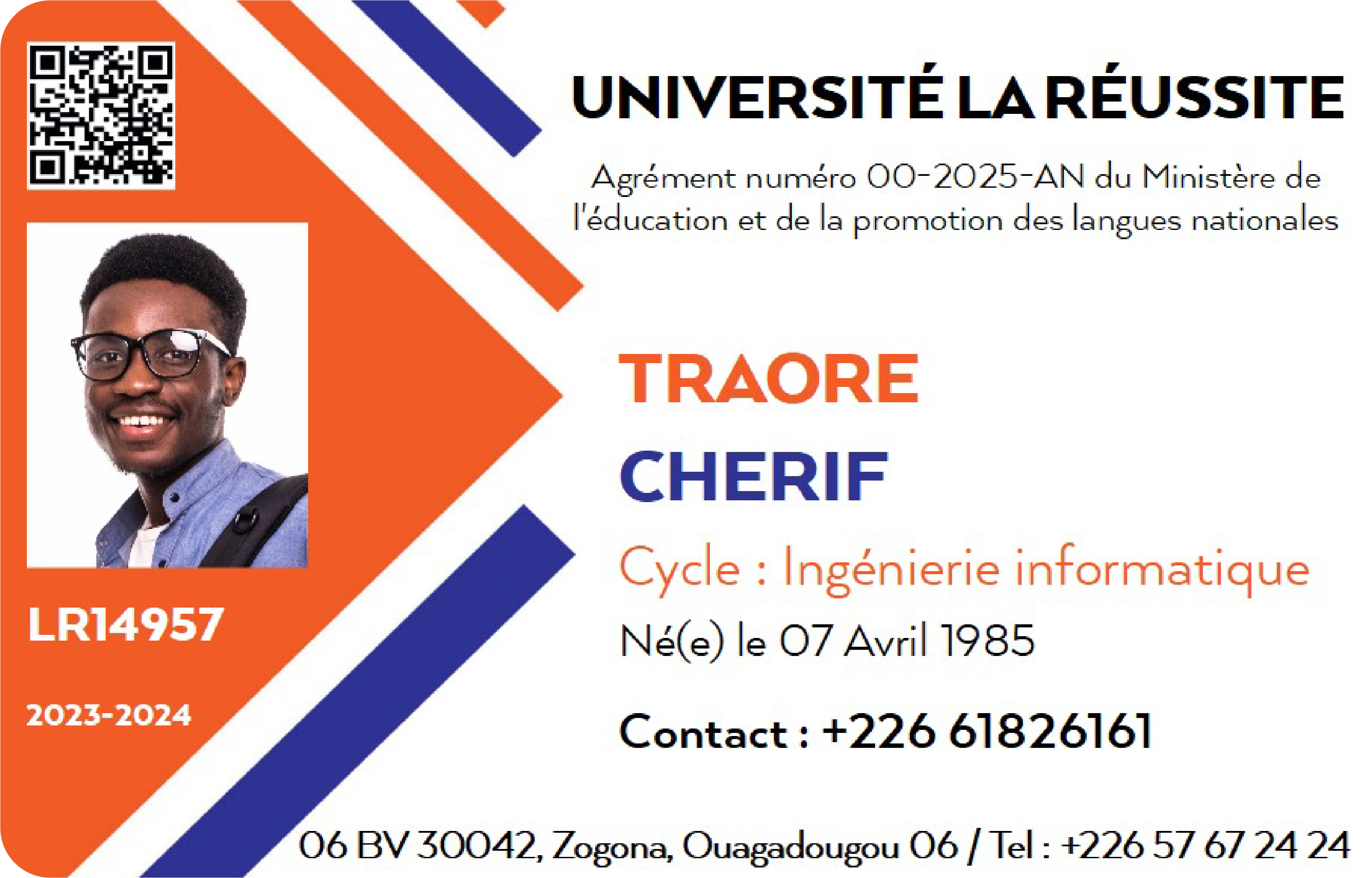 Carte Étudiant